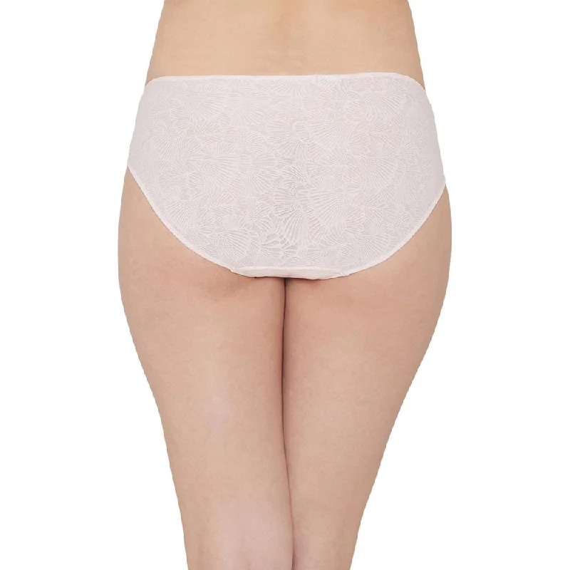 Ecozen Low Waist Medium Coverage Everyday Wear Bikini Panty - Pink