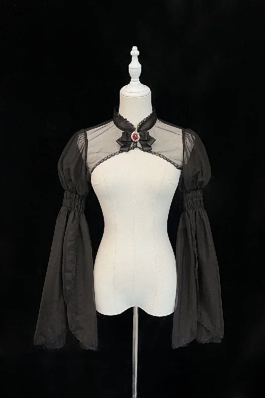 Alice Girl~Gothic Lolita Bolero~Blood Rose Long Sleeve Bolero