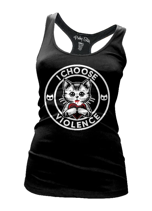 I Choose Violence Kitty Tank