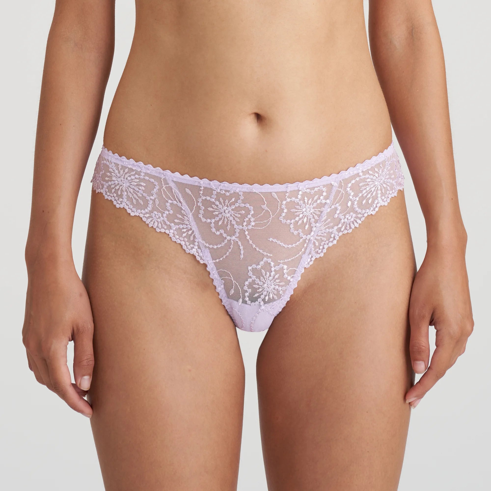 JANE Thong in Pastel Lavender