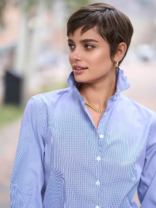 Natasha Gingham Cotton Shirt