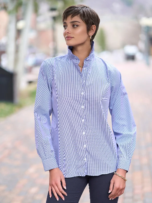 Natasha Gingham Cotton Shirt