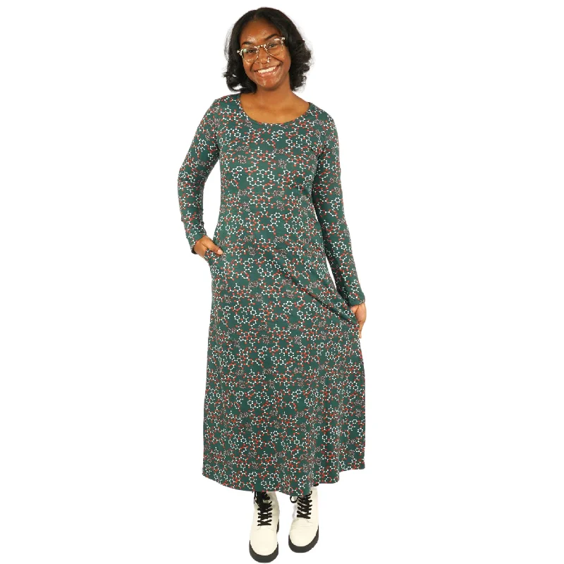 Oxytocin Long Sleeve Maxi Dress [FINAL SALE]