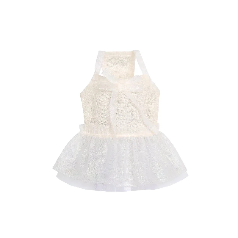 Sheer Is Nice Tulle Dress - Ivory