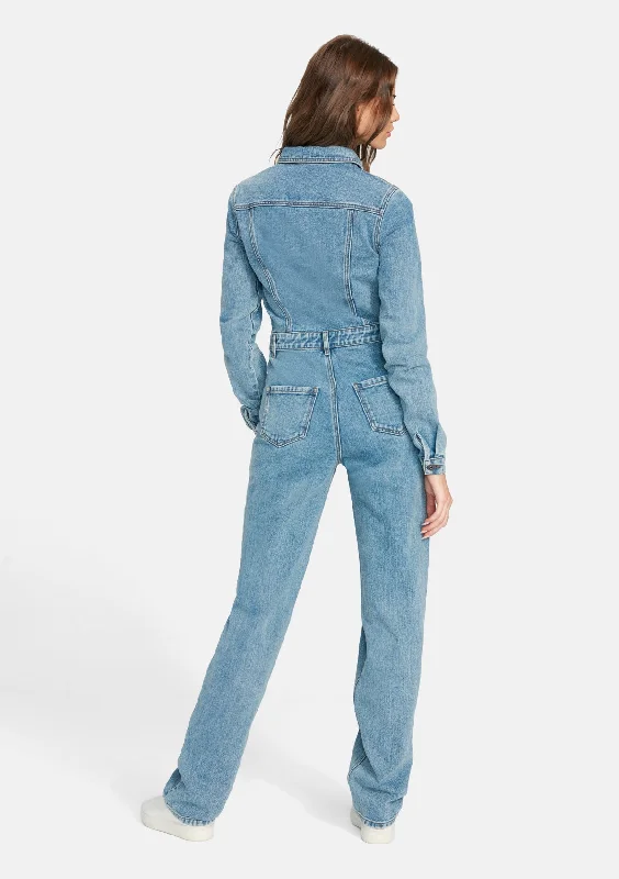 Tall Dalya Denim Jumpsuit