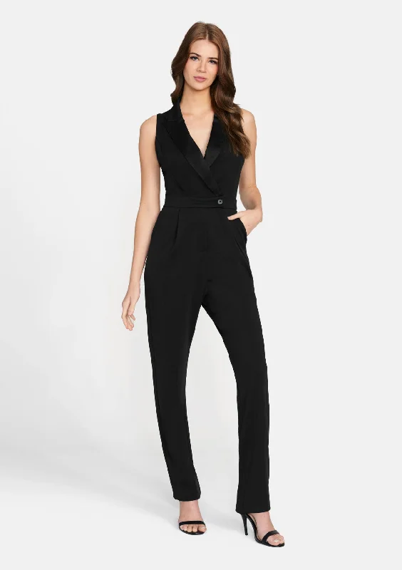 Tall Tracy Tuxedo Jumpsuit