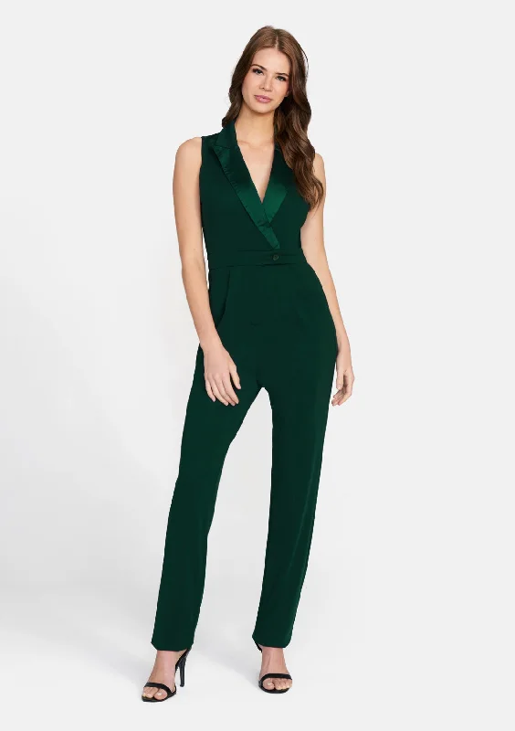 Tall Tracy Tuxedo Jumpsuit