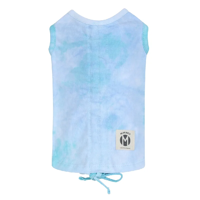 Tie dye Sleeveless Shirt - Mint